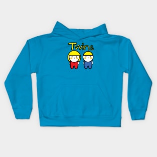 Twins Leo and Lola Kids Hoodie